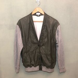 Brogden Leather Cardigan